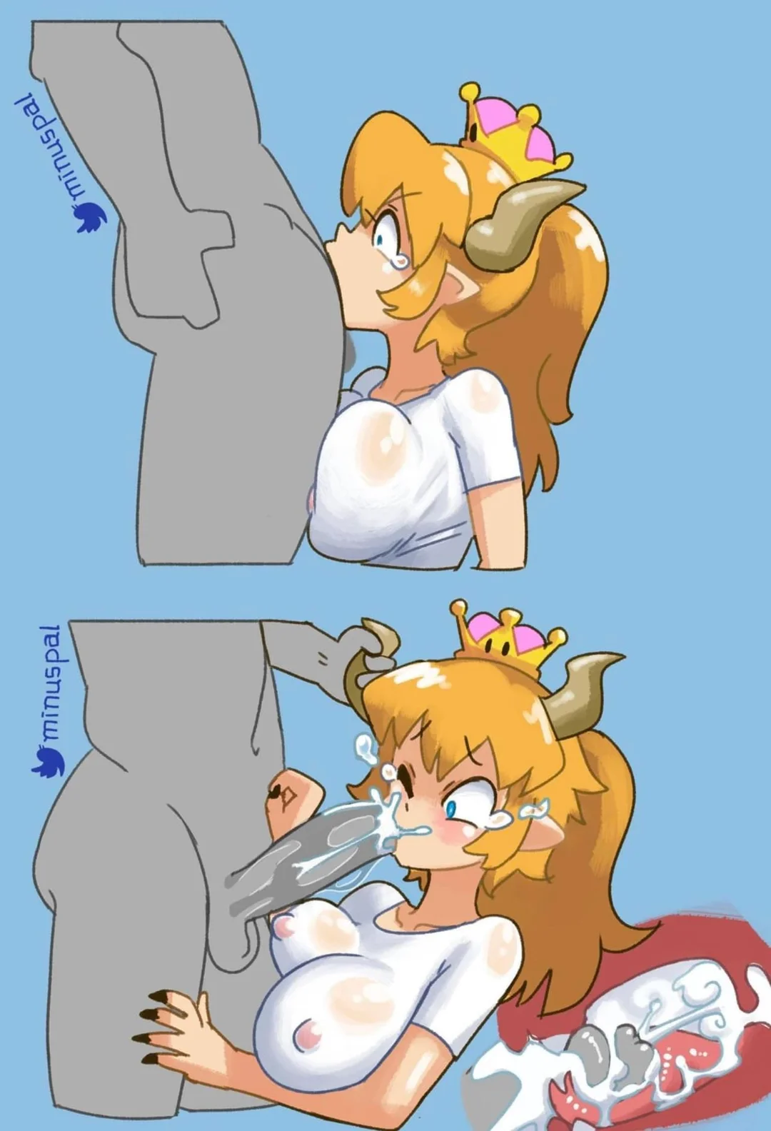 Four Throats porn comic picture 4