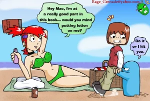 Frankie x Mac porn comic picture 1