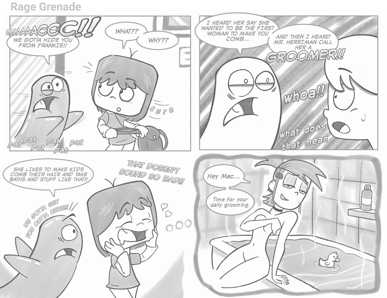 Frankie x Mac porn comic picture 11