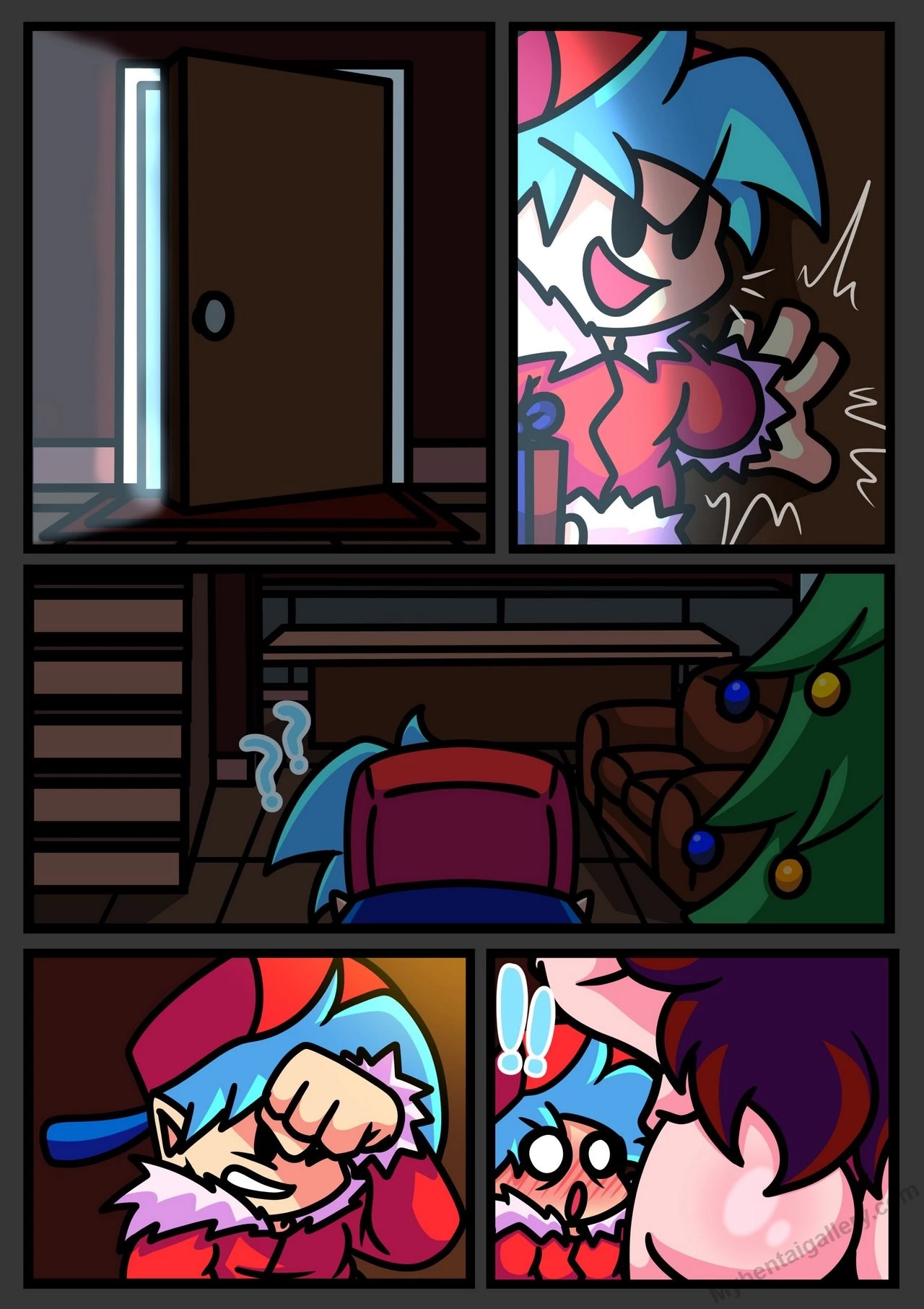 Freakish Christmas Craze porn comic picture 4