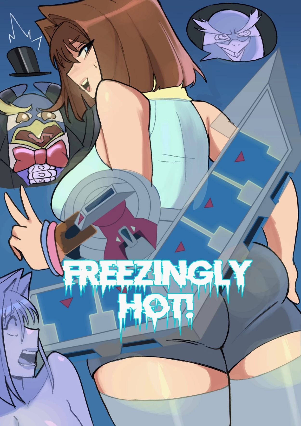 Freezingly Hot! porn comic picture 1