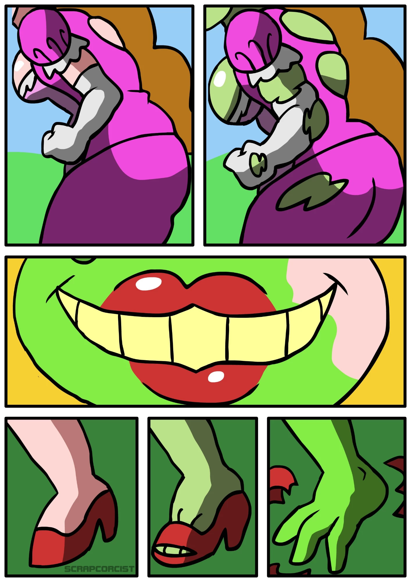 Frog Princess Transformation porn comic picture 2