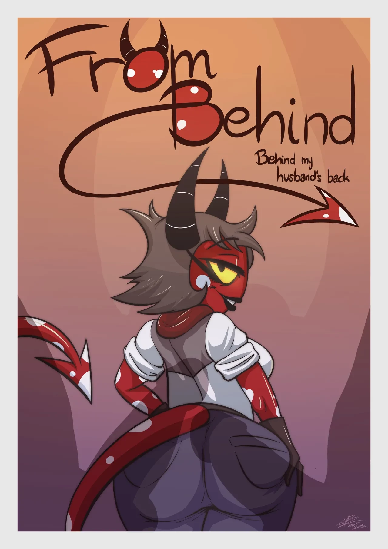 From Behind: Behind my husband's back (Ongoing) porn comic picture 1