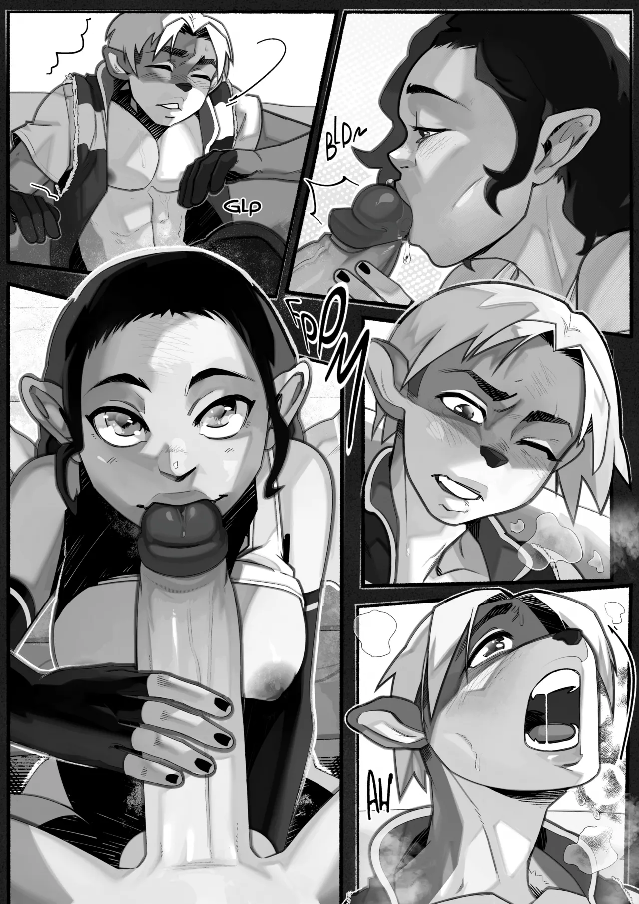 From Glance to Grip porn comic picture 8