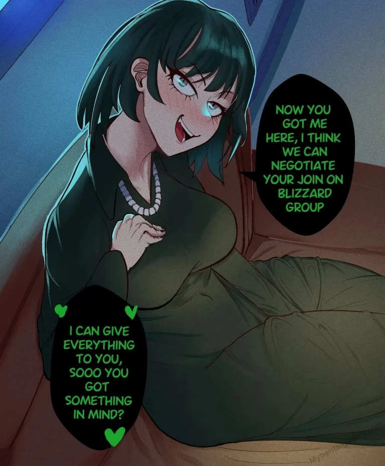 Fubuki's Negotiation porn comic picture 1