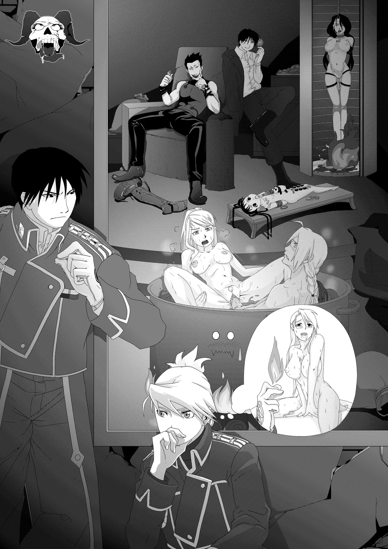 Fullmetal Alchemist porn comic picture 7