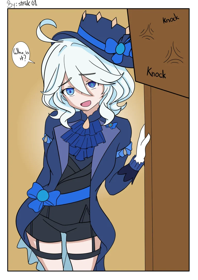 Furina's Gift porn comic picture 1