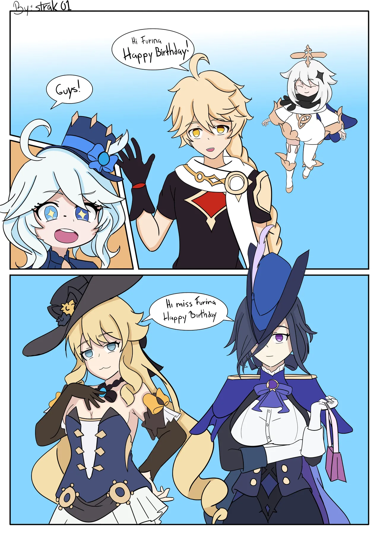Furina's Gift porn comic picture 2
