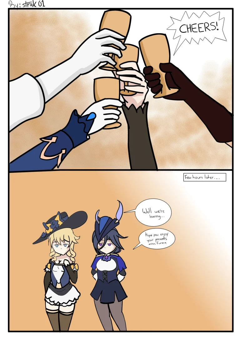 Furina's Gift porn comic picture 3