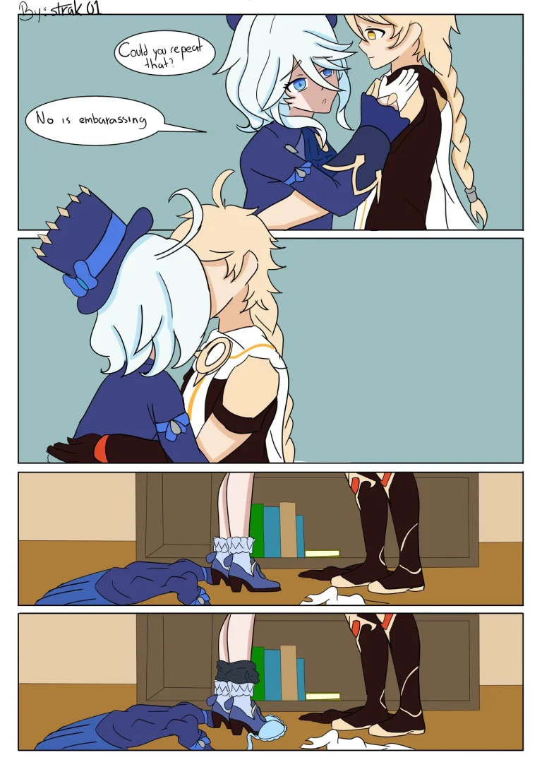 Furina's Gift porn comic picture 5