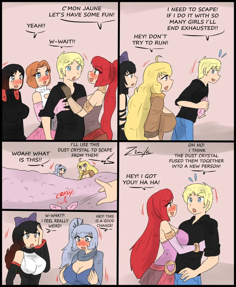 Fusion issues porn comic picture 1