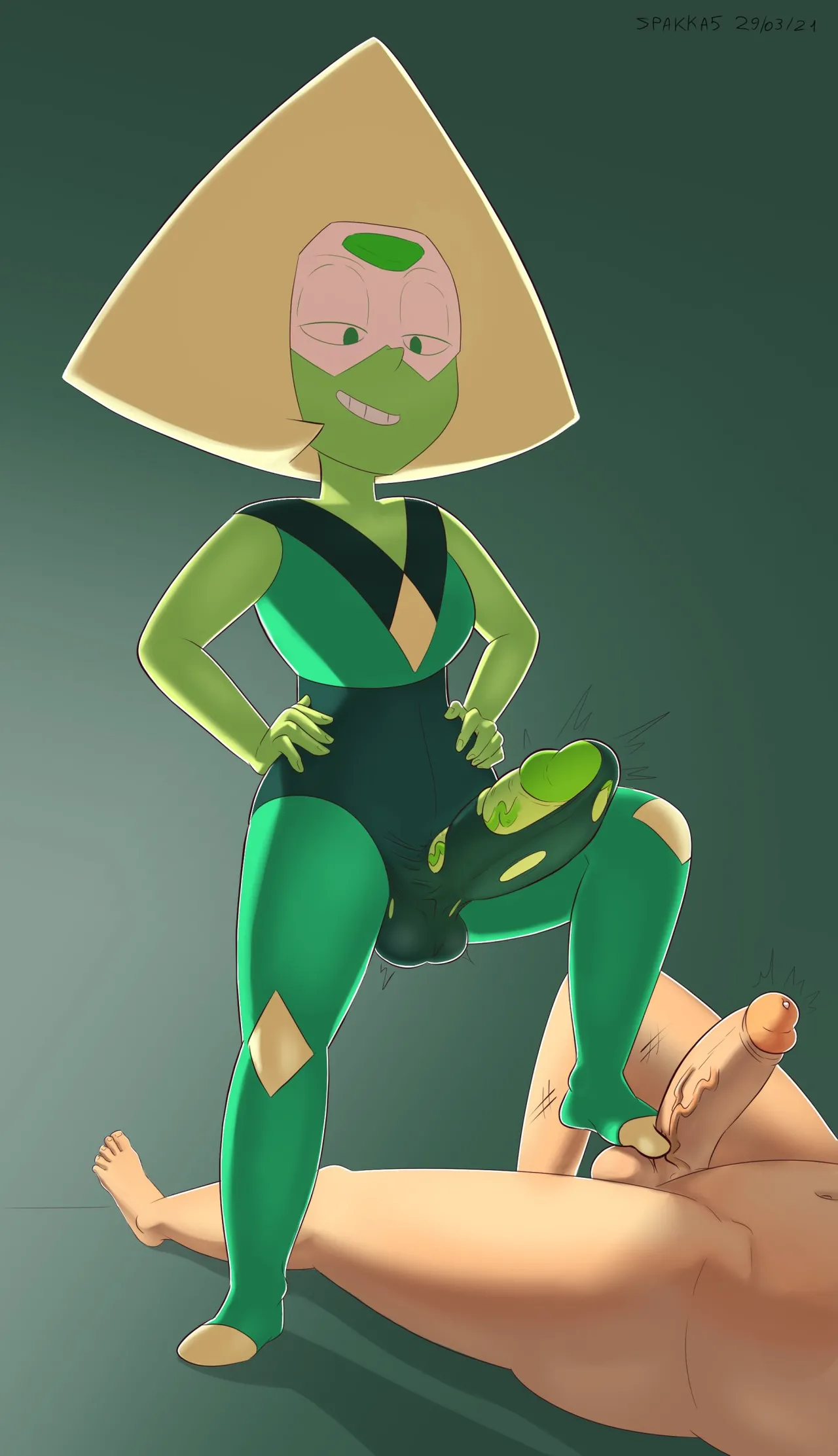 Futa Peridot porn comic picture 1