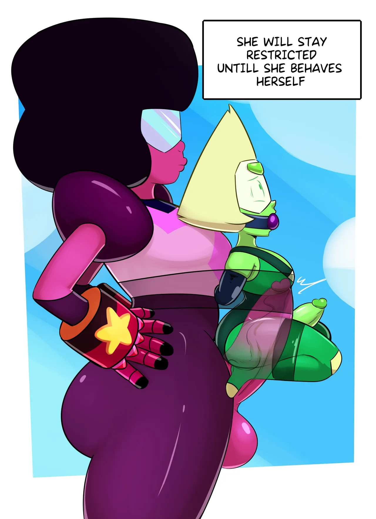 Futa Peridot porn comic picture 25