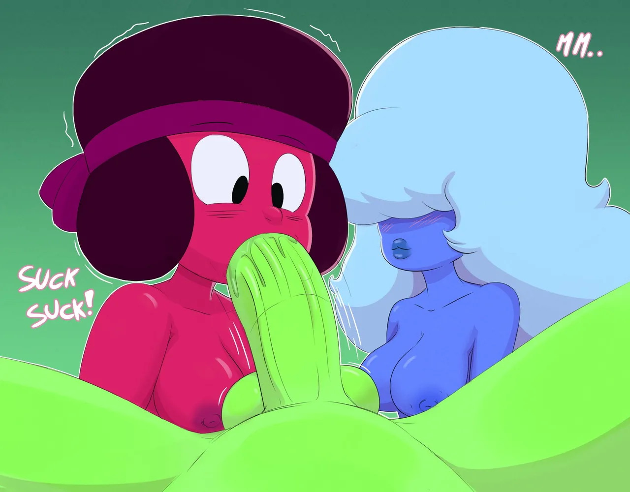Futa Peridot porn comic picture 6