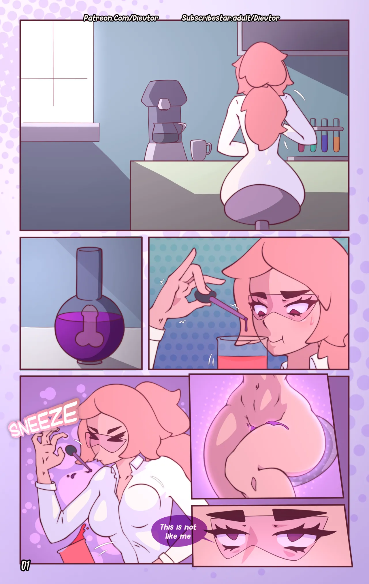 Futa Time porn comic picture 2