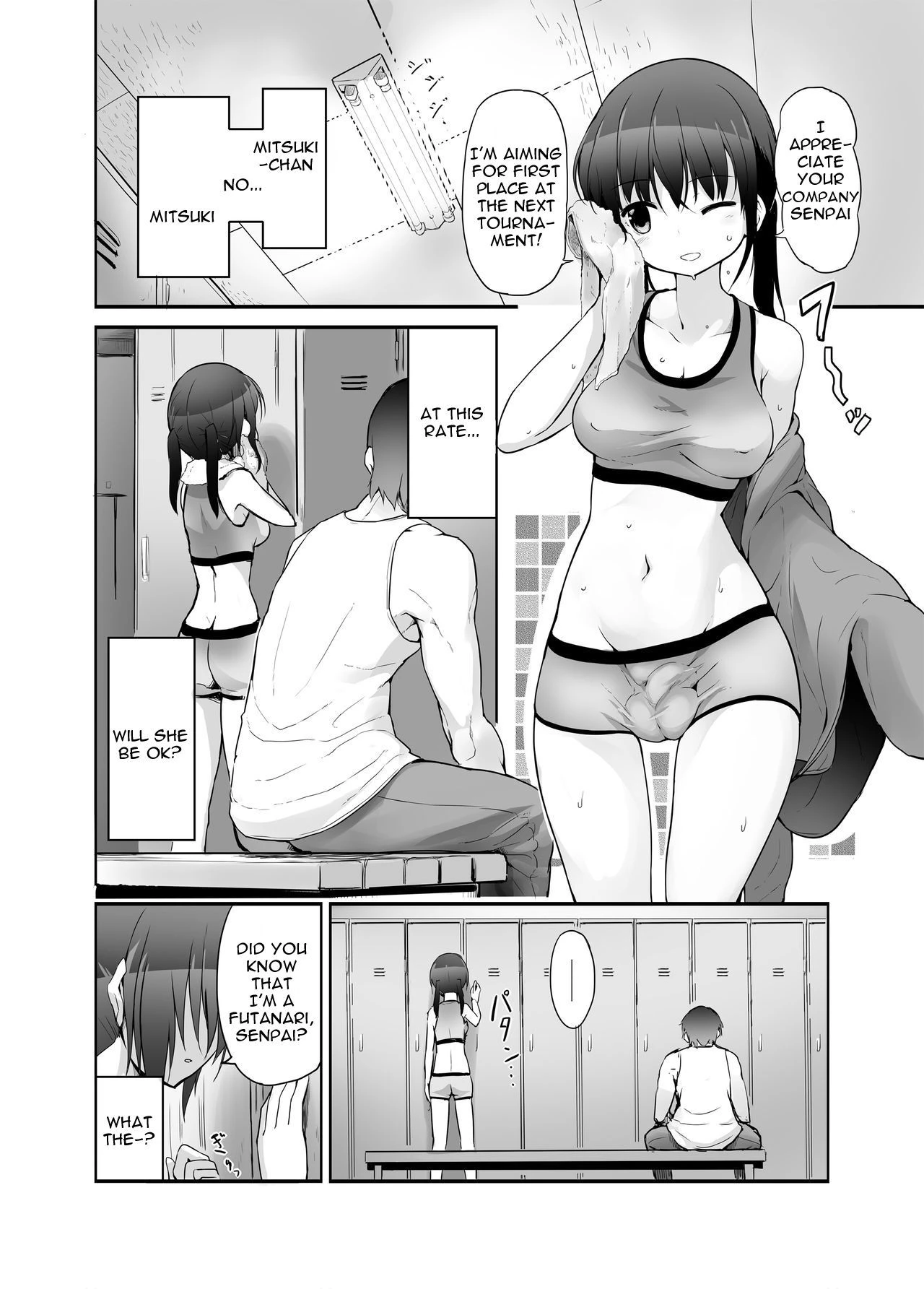 Futanari Girl Love porn comic picture 4