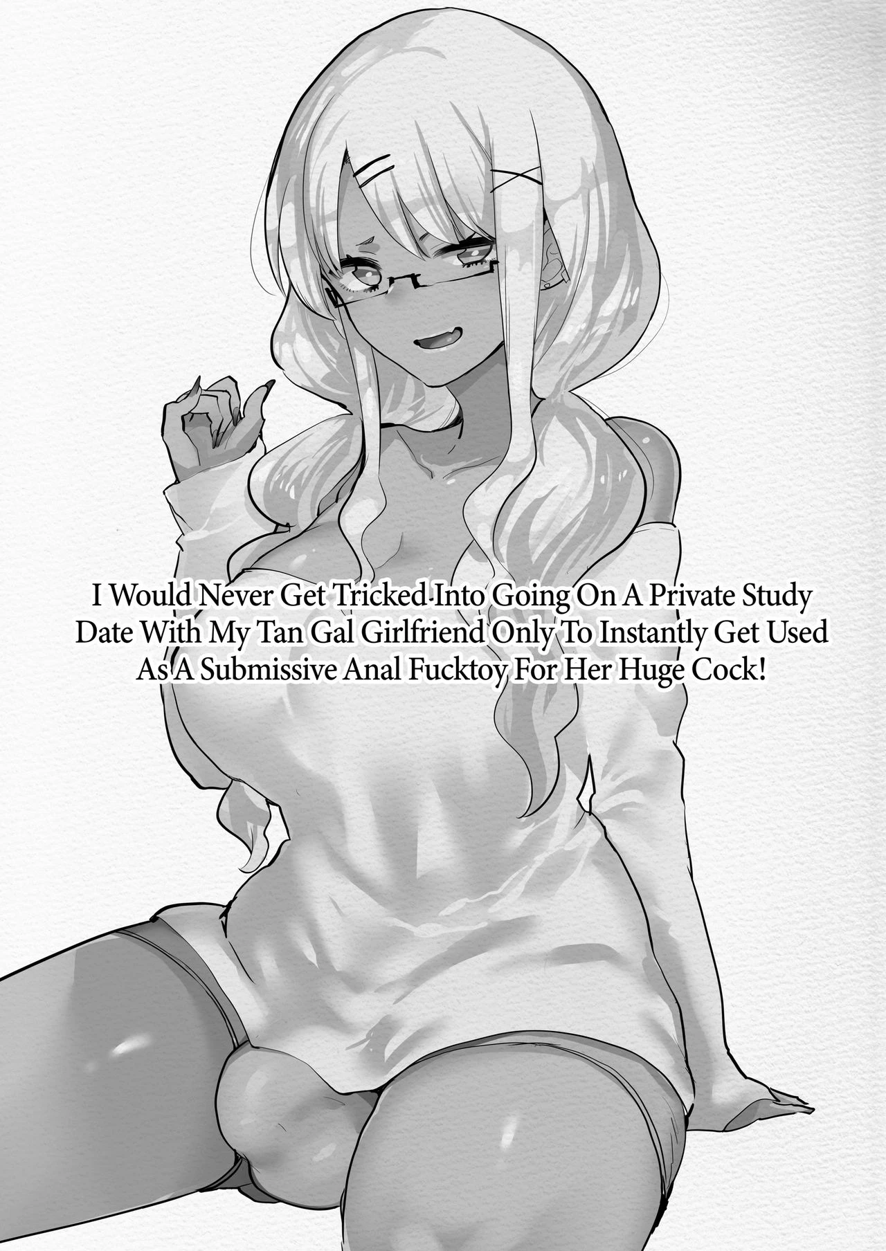 Futanari Kyokon Kuro Gal Kanojo to Benkyou Oheya Date da to Omottara Soku Onaho Atsukai Fukujuu Gyaku Anal nante... porn comic picture 2