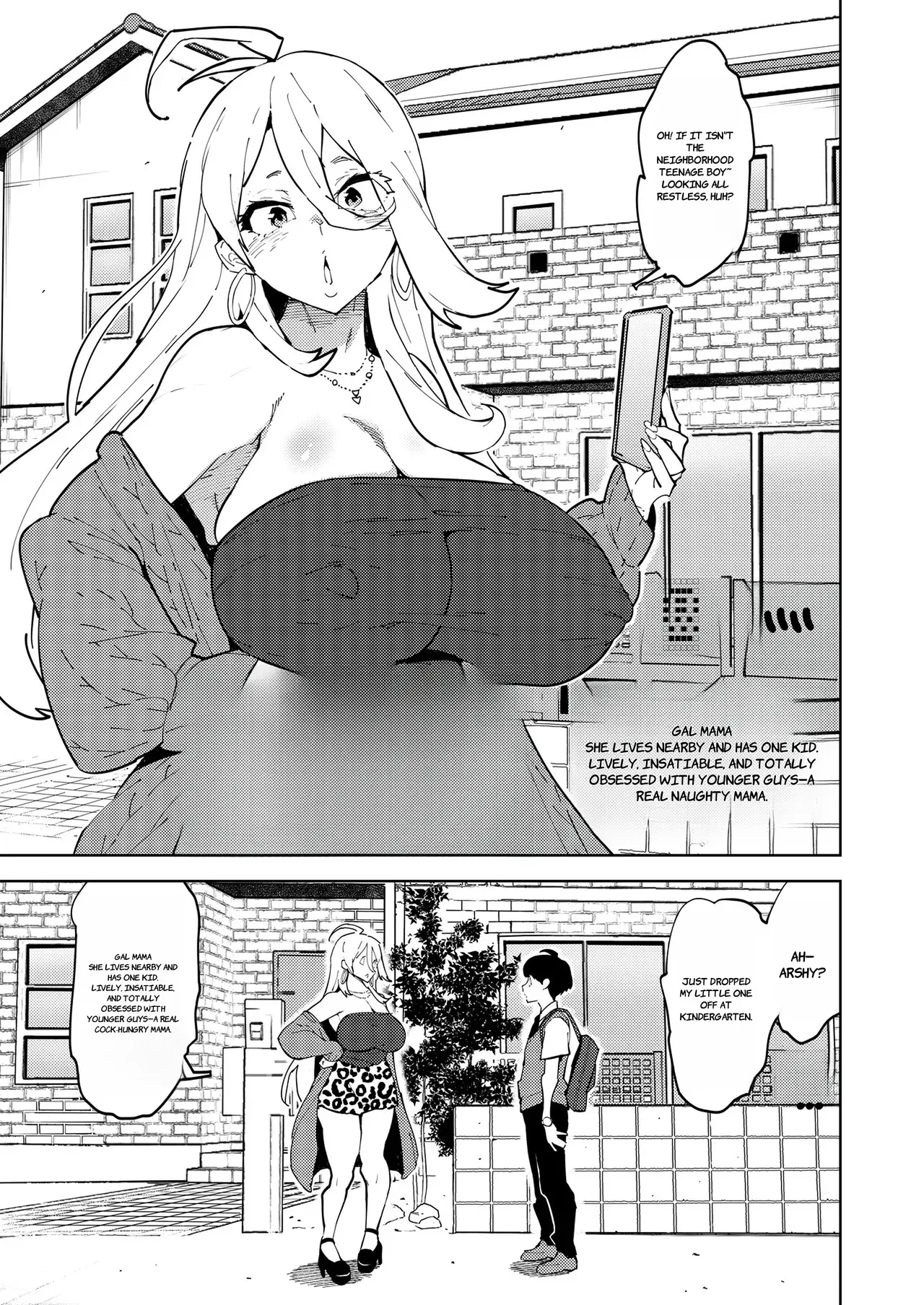 Futanari Mama wants to Fuck | Futanari Gal Mama Ha Yaritagaru porn comic picture 2