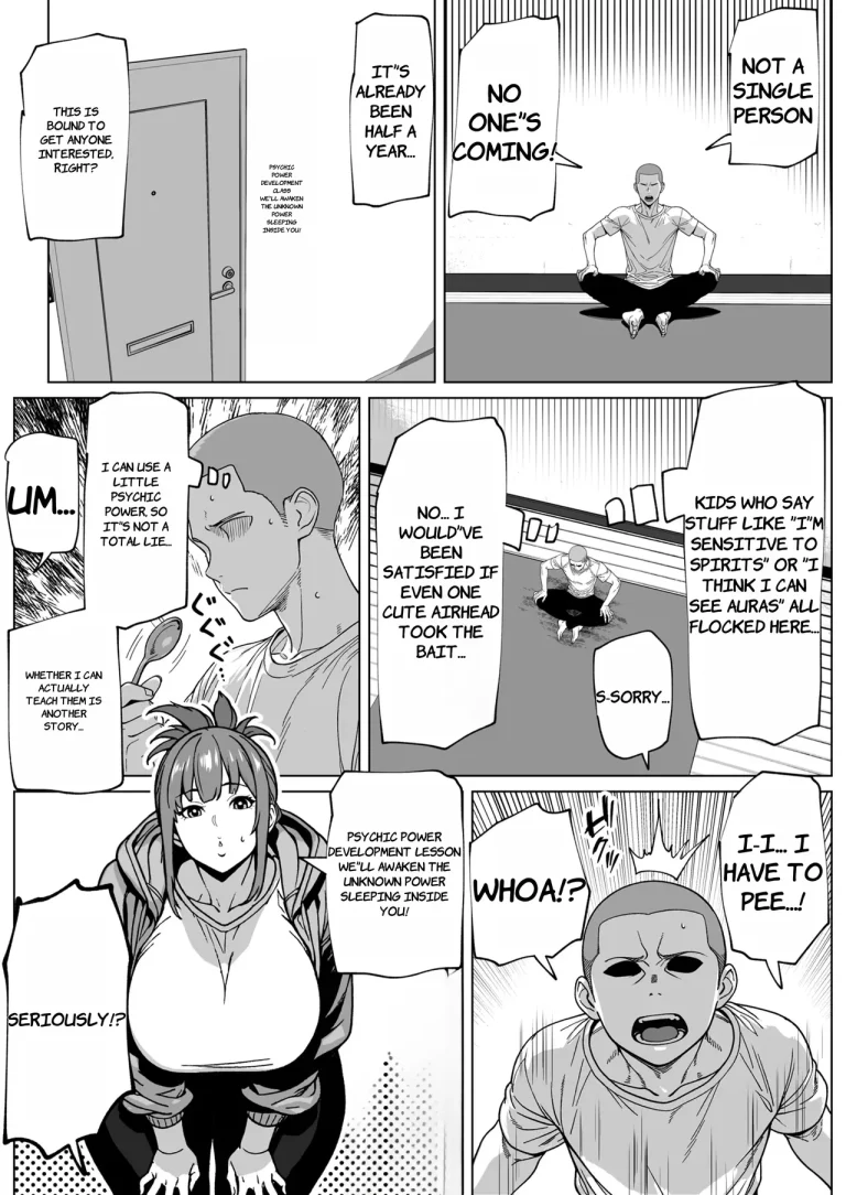 Futanari Psychic Power Development Lessons porn comic picture 2