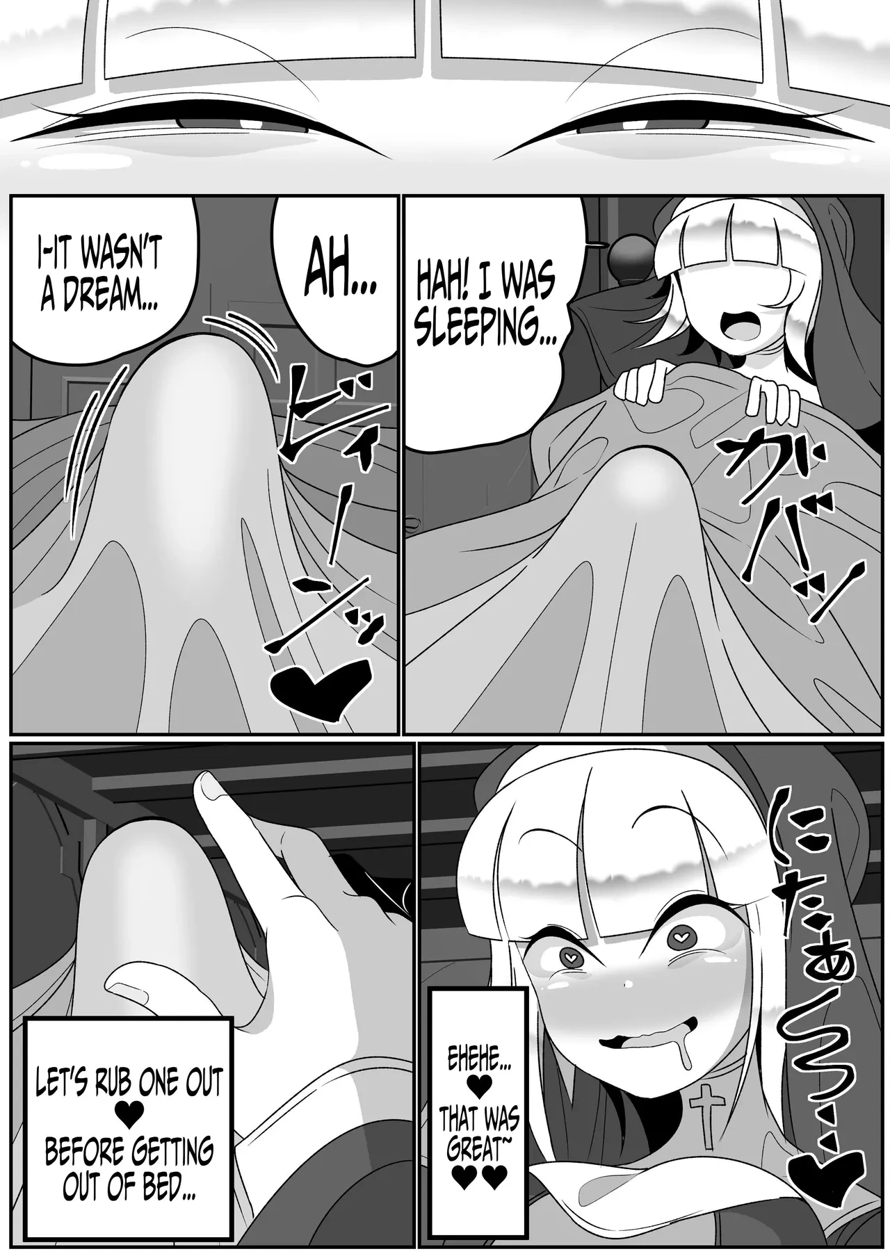 Futanari Seijo Shasei Kinshirei | Dick Slingin' Saintess ~Ejaculation Prohibition~ porn comic picture 15