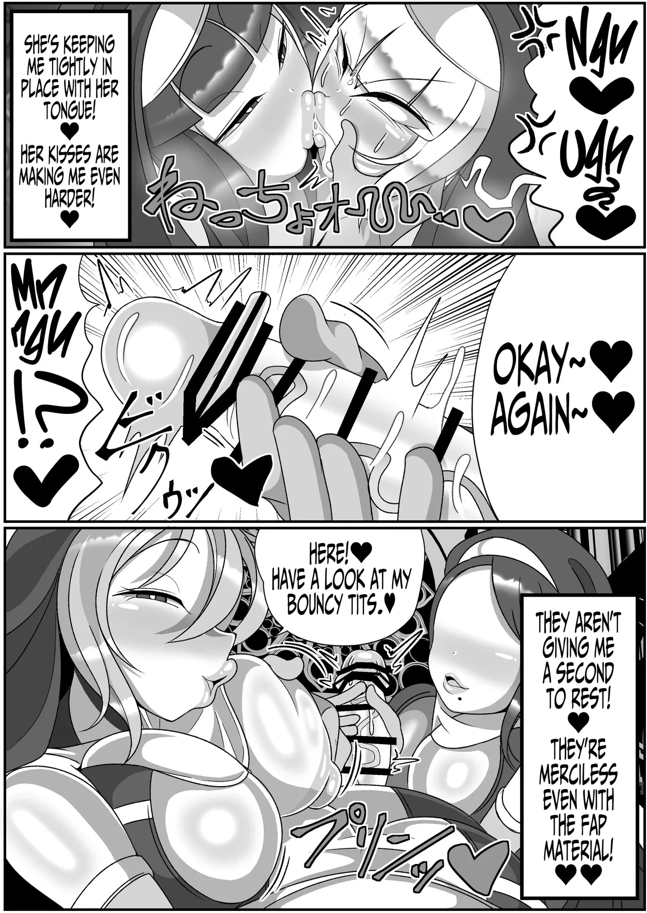 Futanari Seijo Shasei Kinshirei | Dick Slingin' Saintess ~Ejaculation Prohibition~ porn comic picture 22
