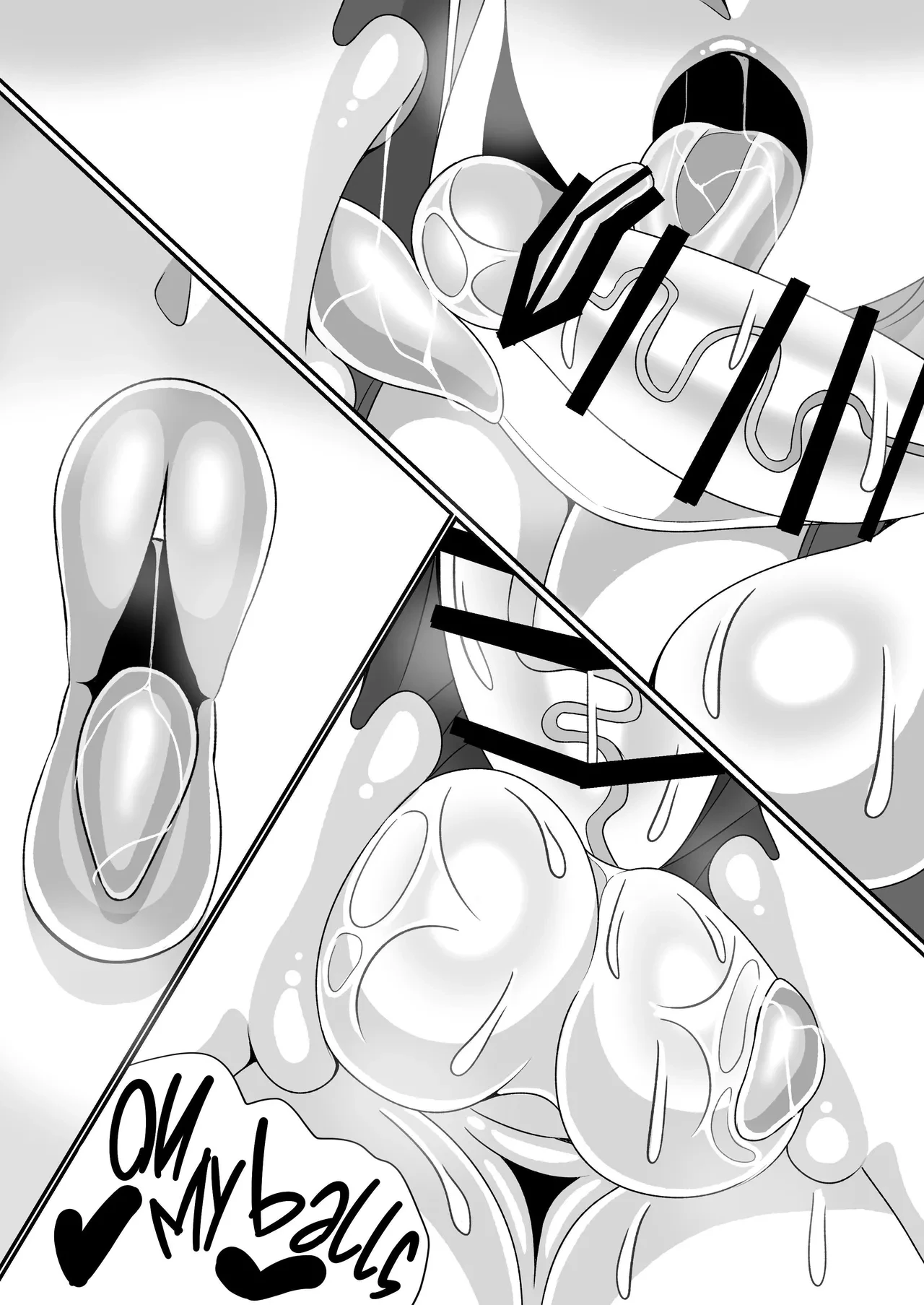 Futanari Seijo Shasei Kinshirei | Dick Slingin' Saintess ~Ejaculation Prohibition~ porn comic picture 50