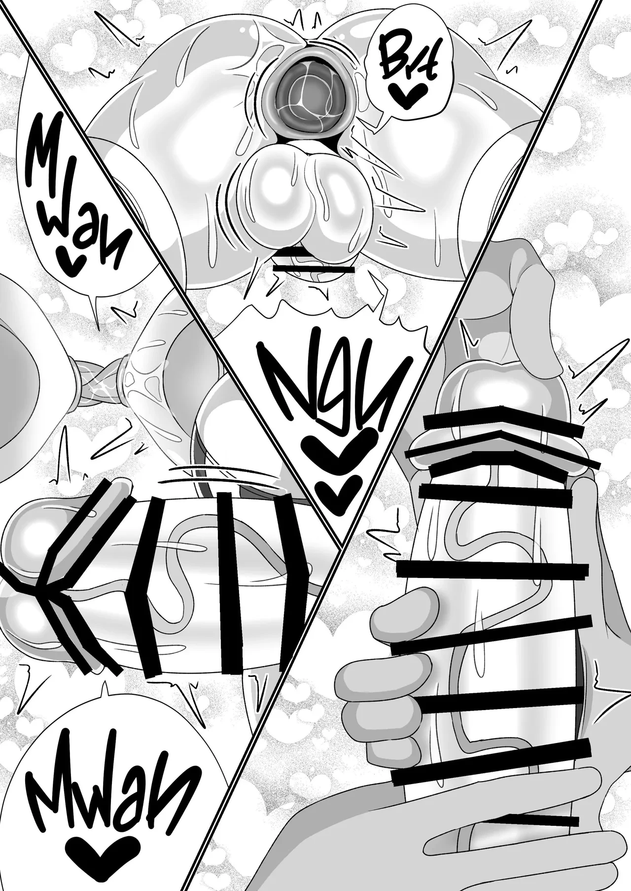 Futanari Seijo Shasei Kinshirei | Dick Slingin' Saintess ~Ejaculation Prohibition~ porn comic picture 51