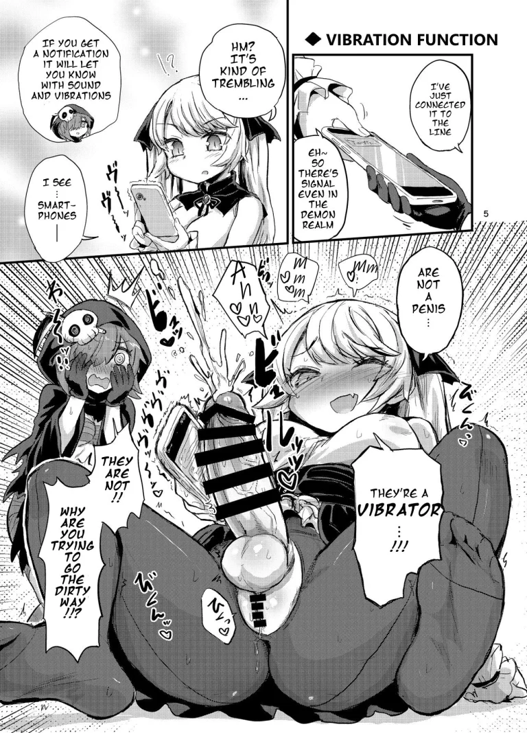 Futanari Vampire Ojou-sama porn comic picture 4