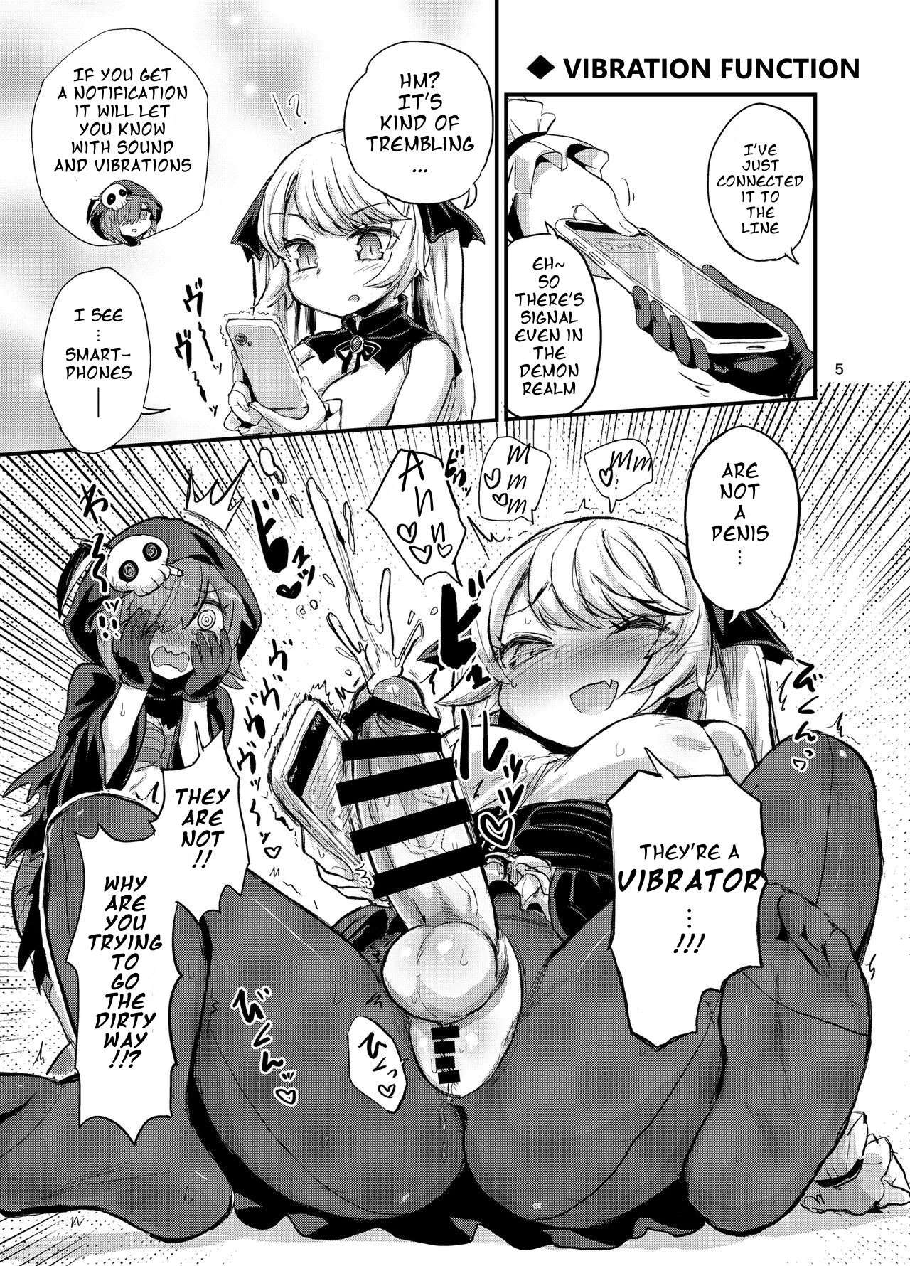 Futanari Vampire Ojou-sama porn comic picture 4