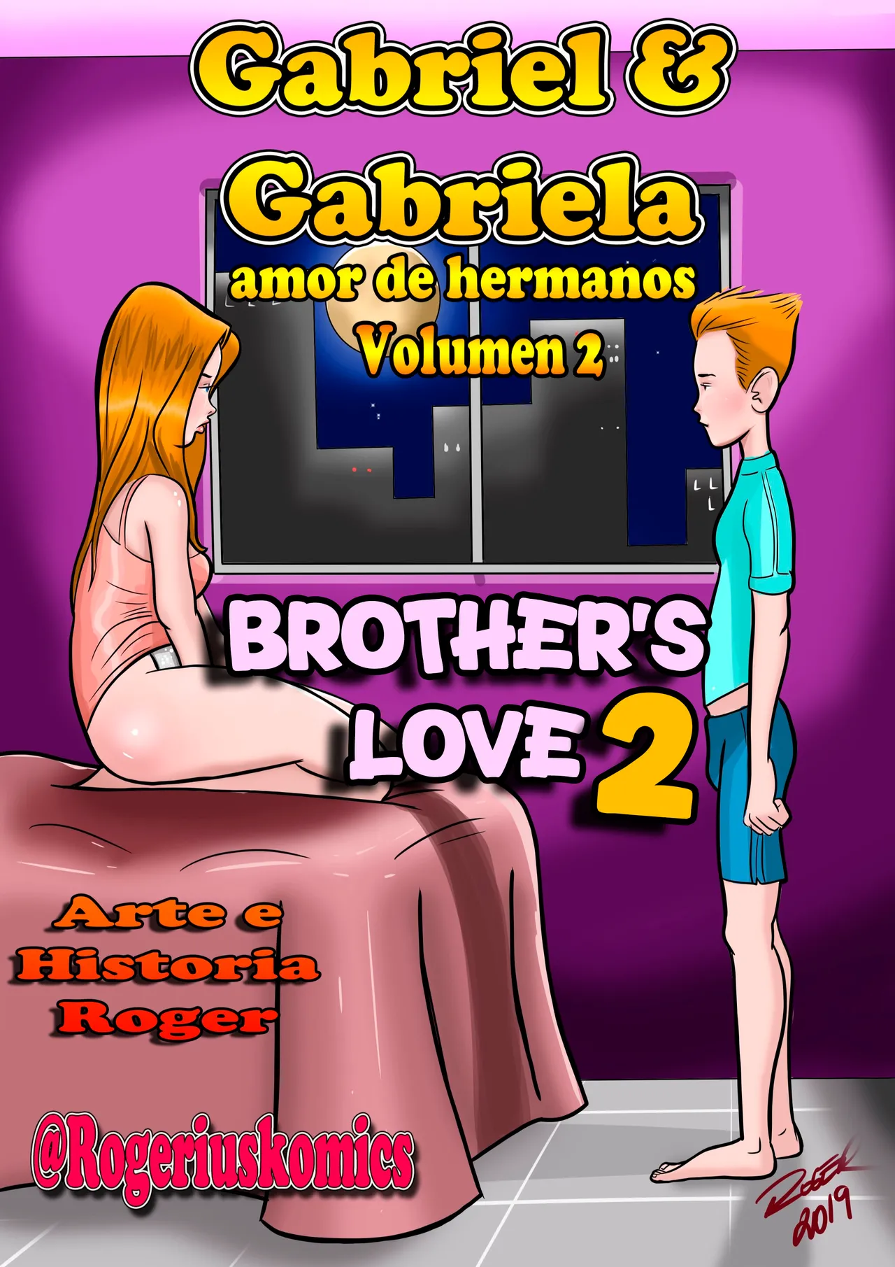 Gabriel & Gabriela - Brother's Love 2 porn comic picture 1
