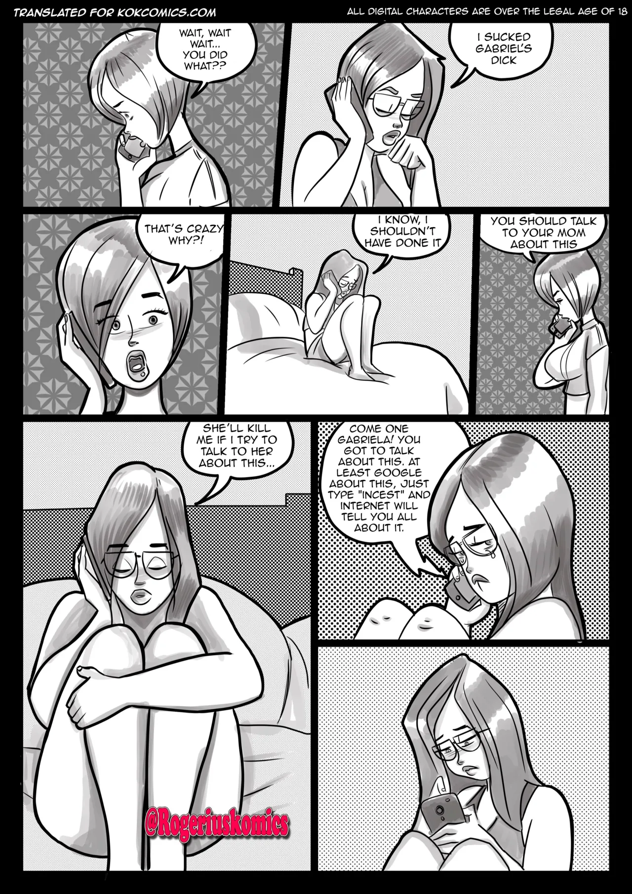 Gabriel & Gabriela - Brother's Love 2 porn comic picture 3