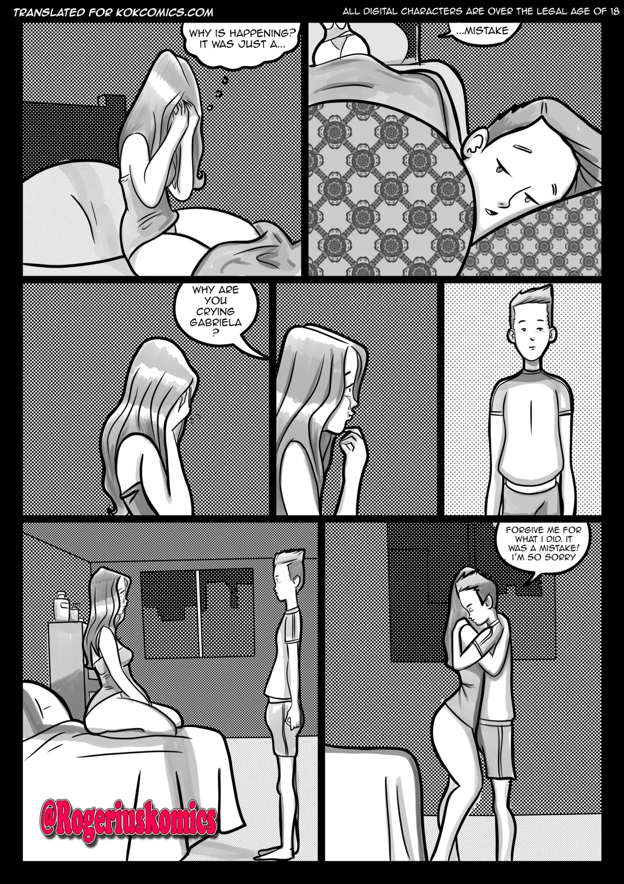 Gabriel & Gabriela - Brother's Love 2 porn comic picture 7