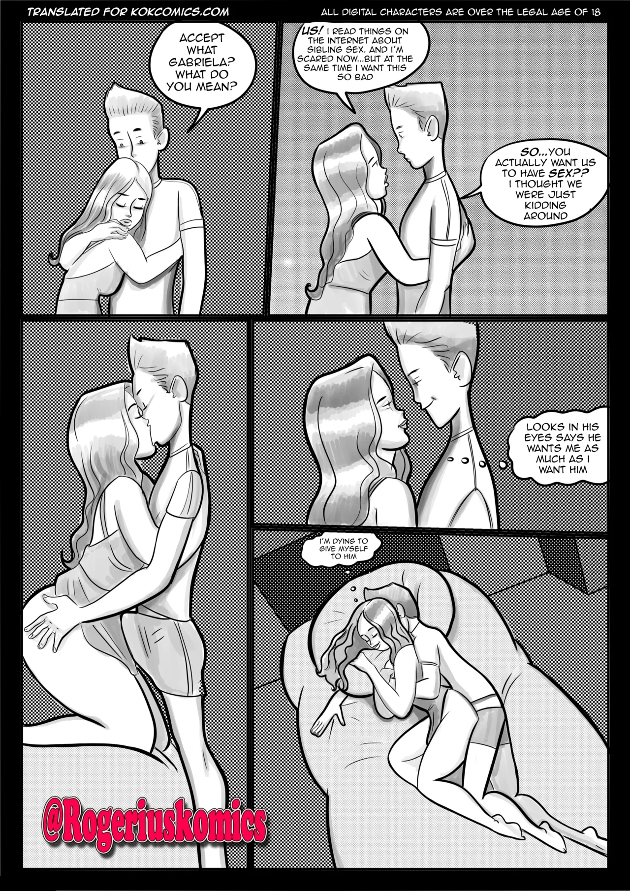 Gabriel & Gabriela - Brother's Love 3 porn comic picture 3