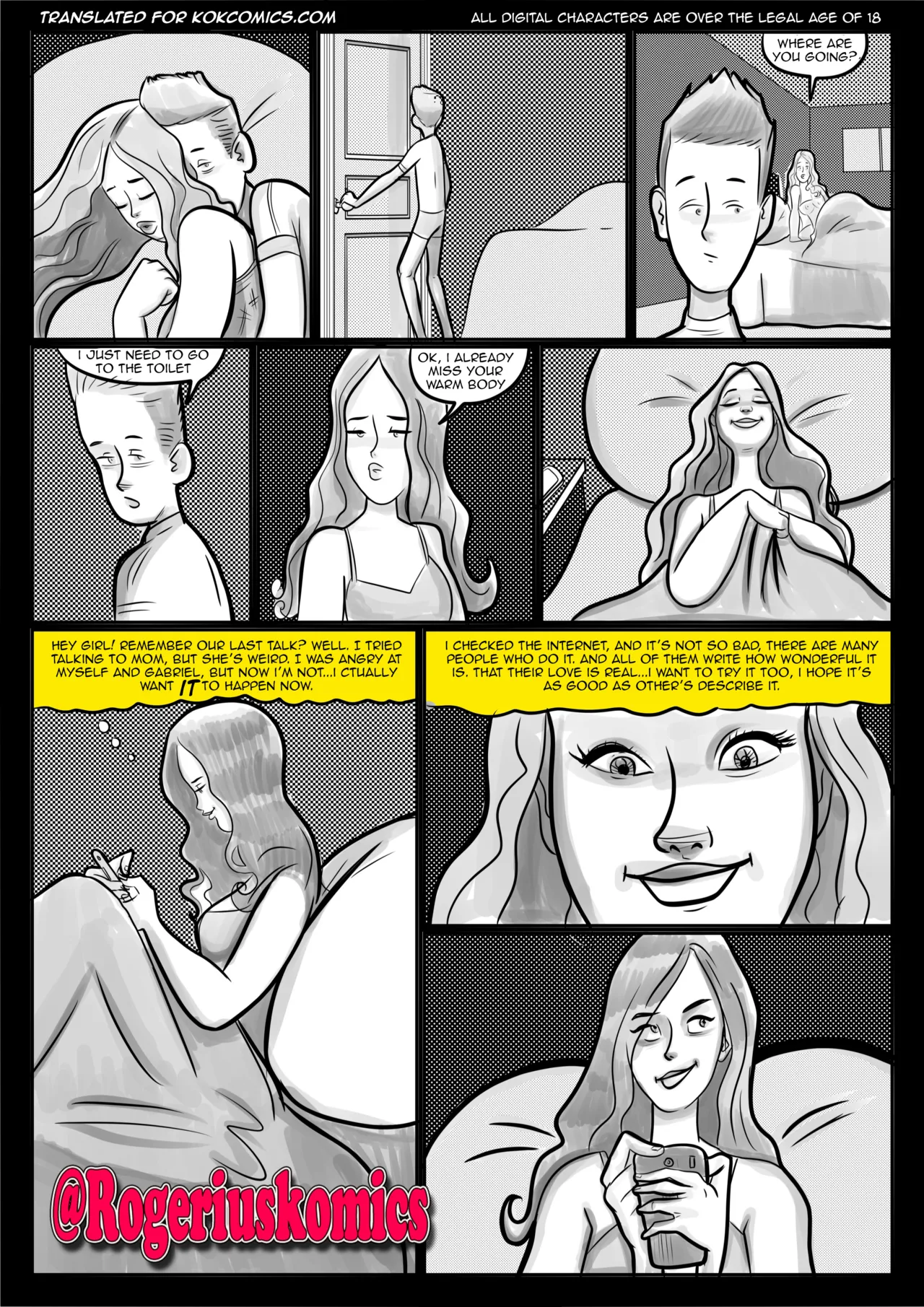 Gabriel & Gabriela - Brother's Love 3 porn comic picture 6