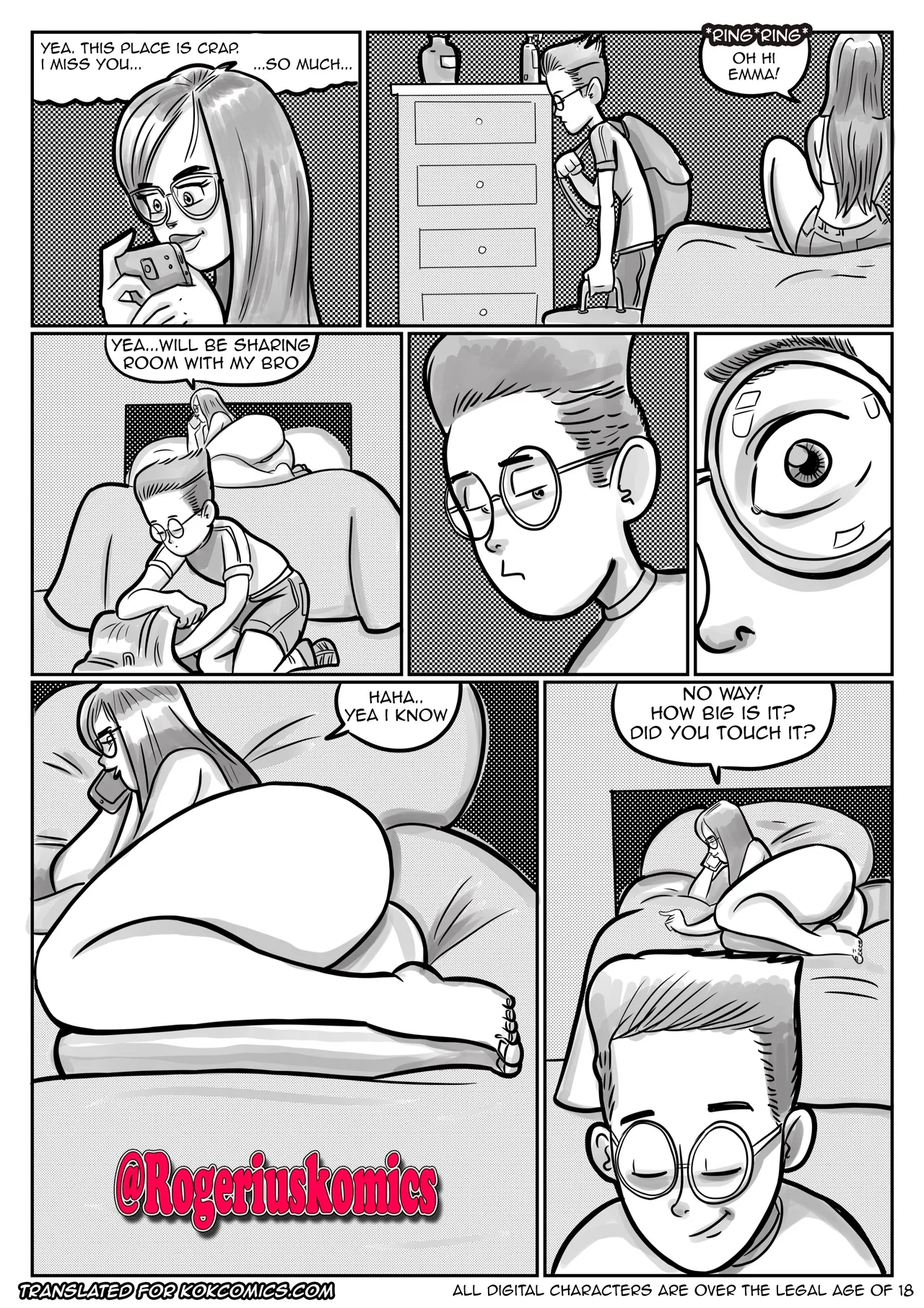 Gabriel & Gabriela - Brother's Love porn comic picture 4