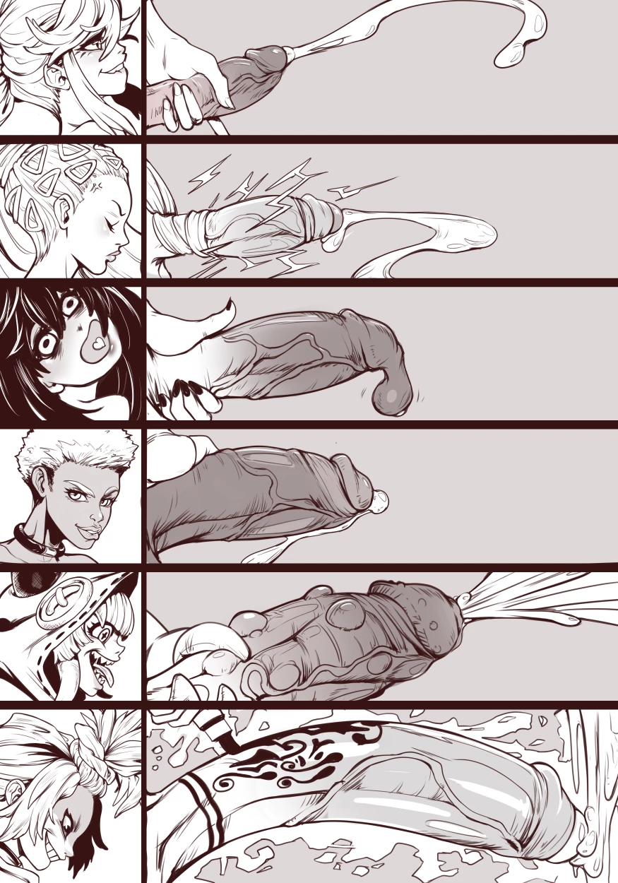 Gachiakuta R34 dump porn comic picture 4