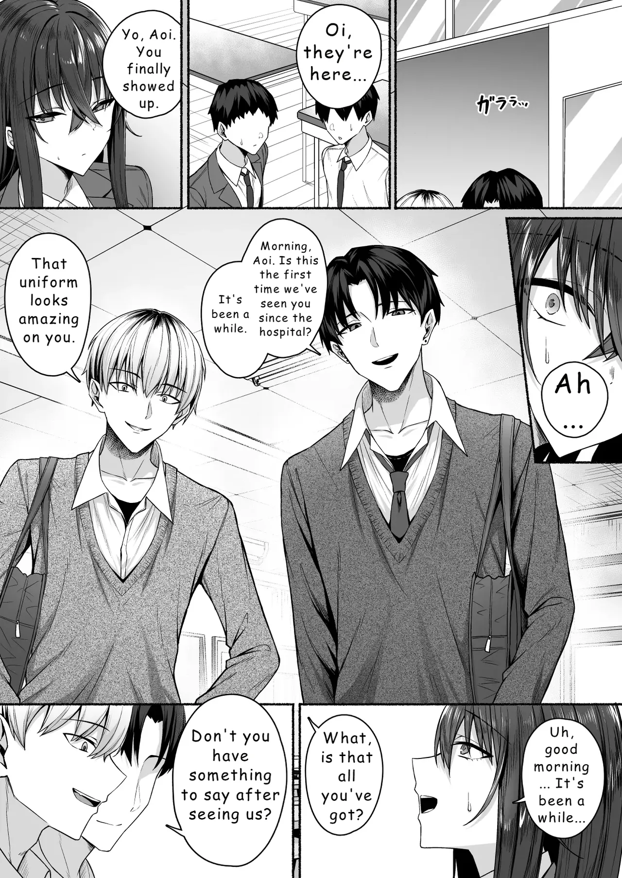 Gal to Boku ga Seibetsu Gyakuten Mesu ni Mezameru Boku porn comic picture 12