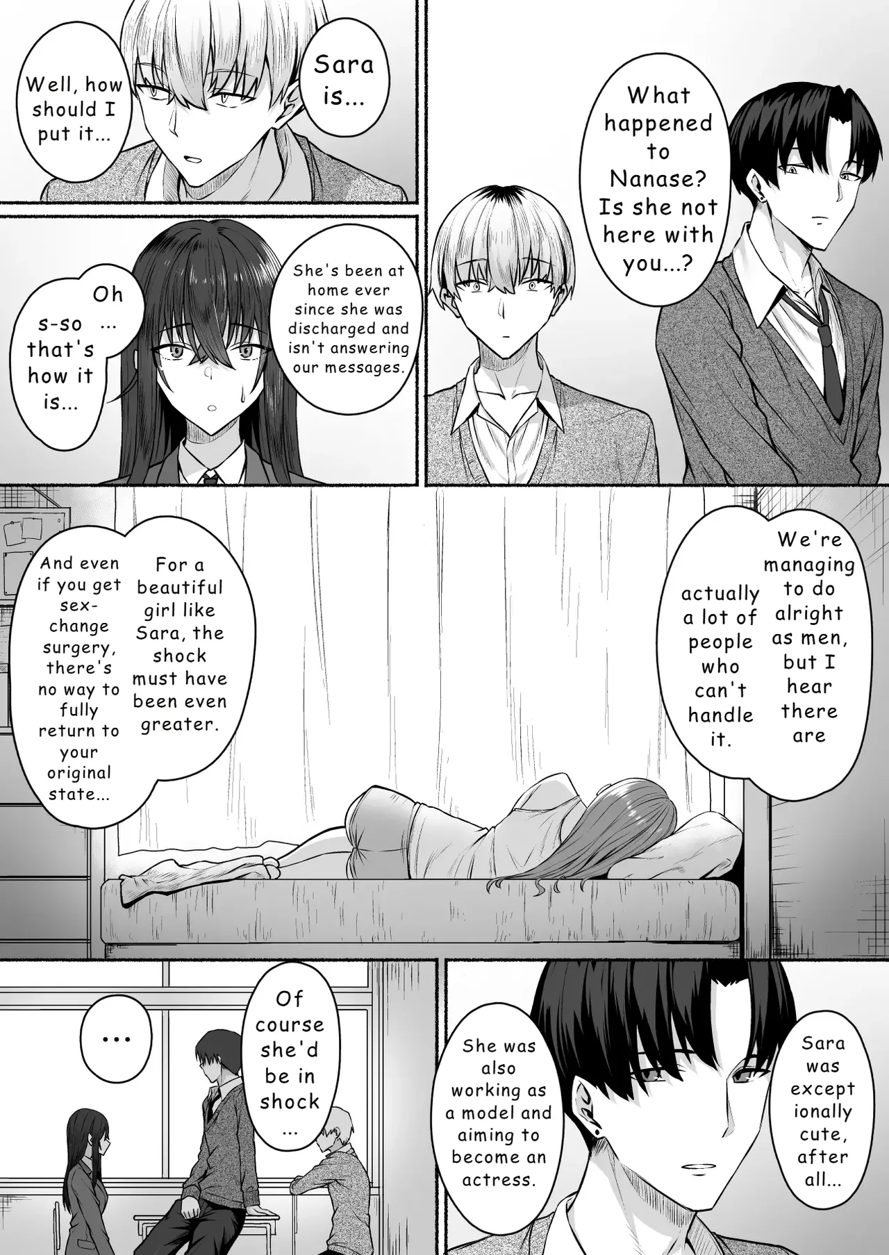 Gal to Boku ga Seibetsu Gyakuten Mesu ni Mezameru Boku porn comic picture 14