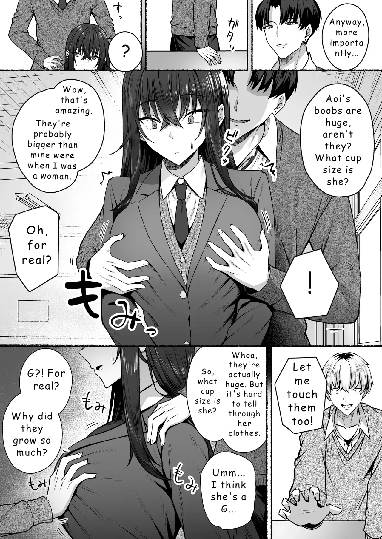 Gal to Boku ga Seibetsu Gyakuten Mesu ni Mezameru Boku porn comic picture 15