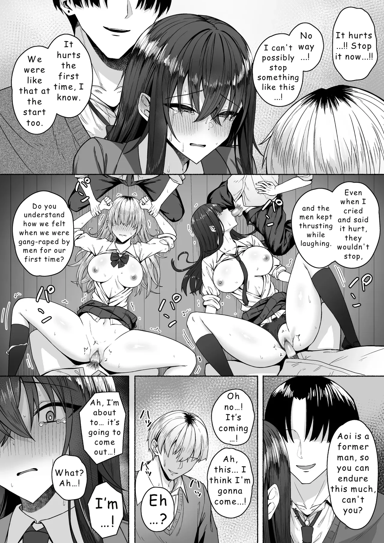 Gal to Boku ga Seibetsu Gyakuten Mesu ni Mezameru Boku porn comic picture 31