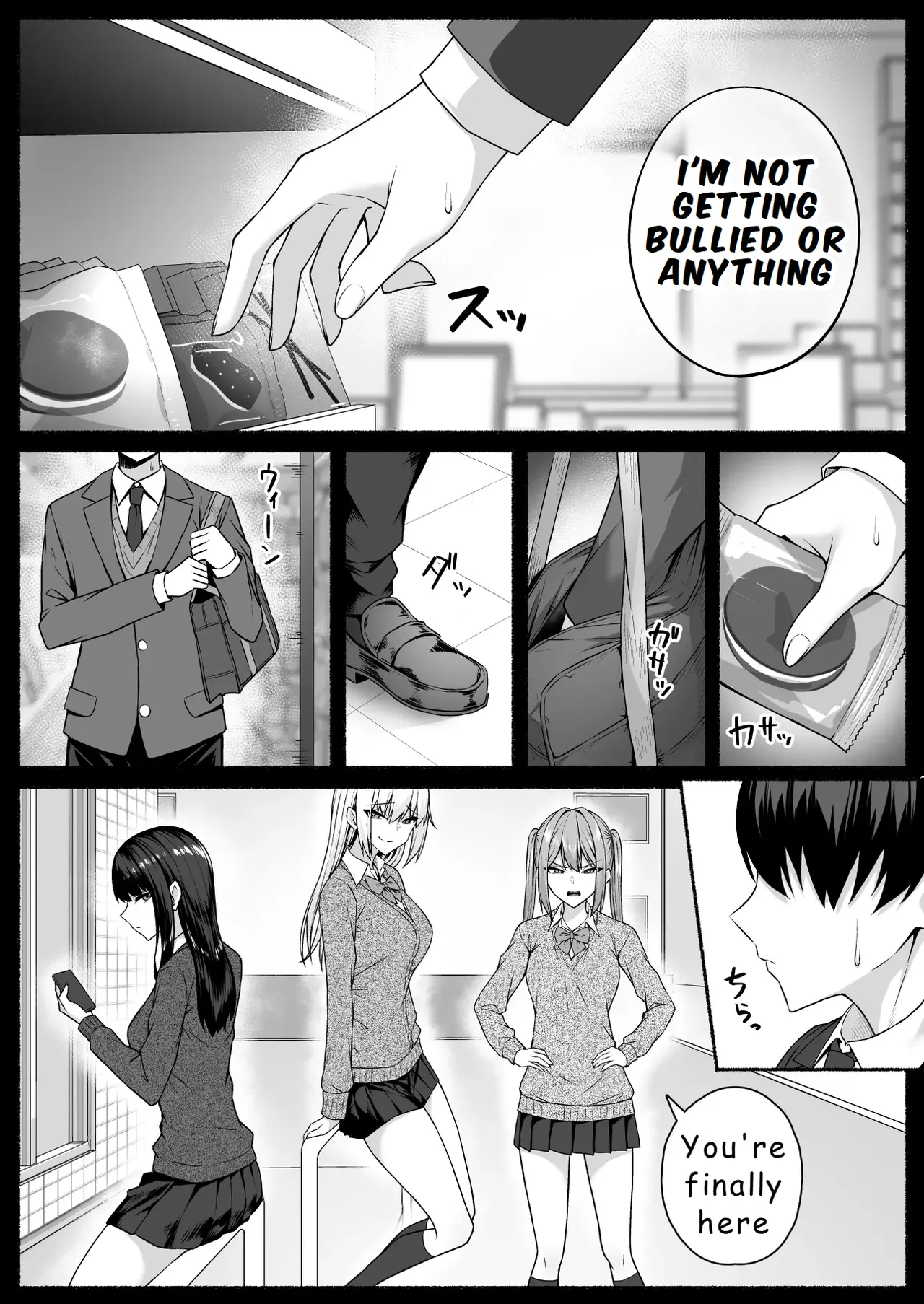 Gal to Boku ga Seibetsu Gyakuten Mesu ni Mezameru Boku porn comic picture 4