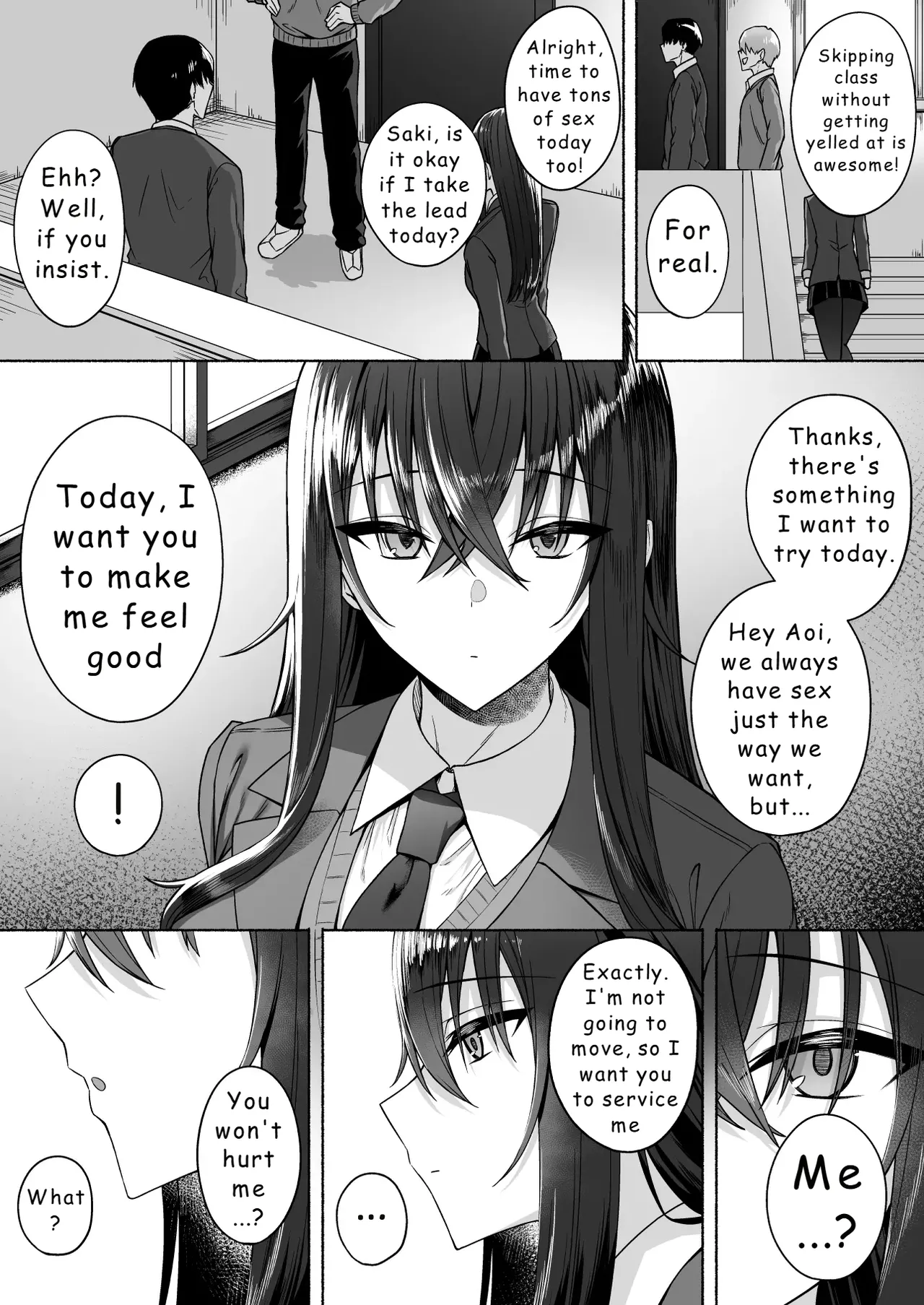 Gal to Boku ga Seibetsu Gyakuten Mesu ni Mezameru Boku porn comic picture 45