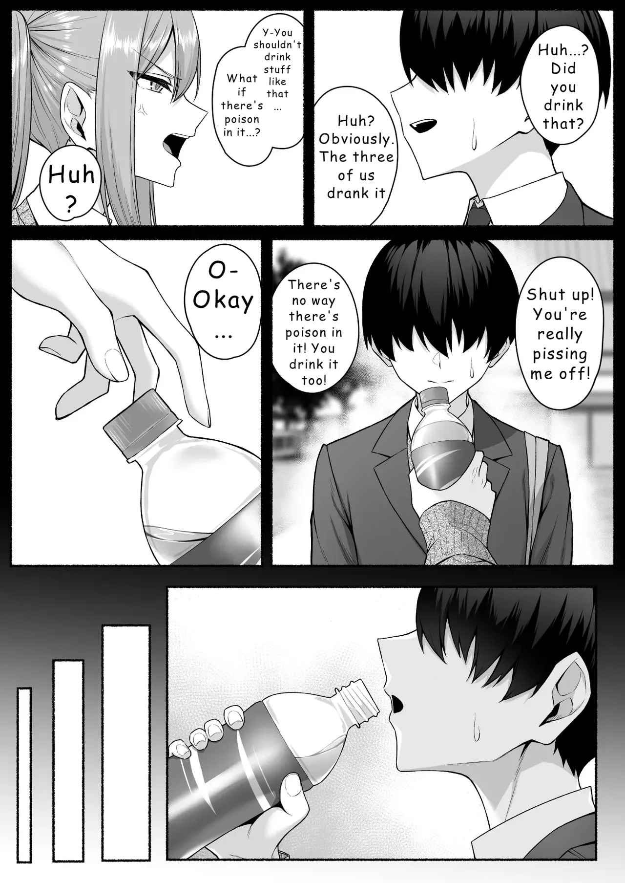 Gal to Boku ga Seibetsu Gyakuten Mesu ni Mezameru Boku porn comic picture 6