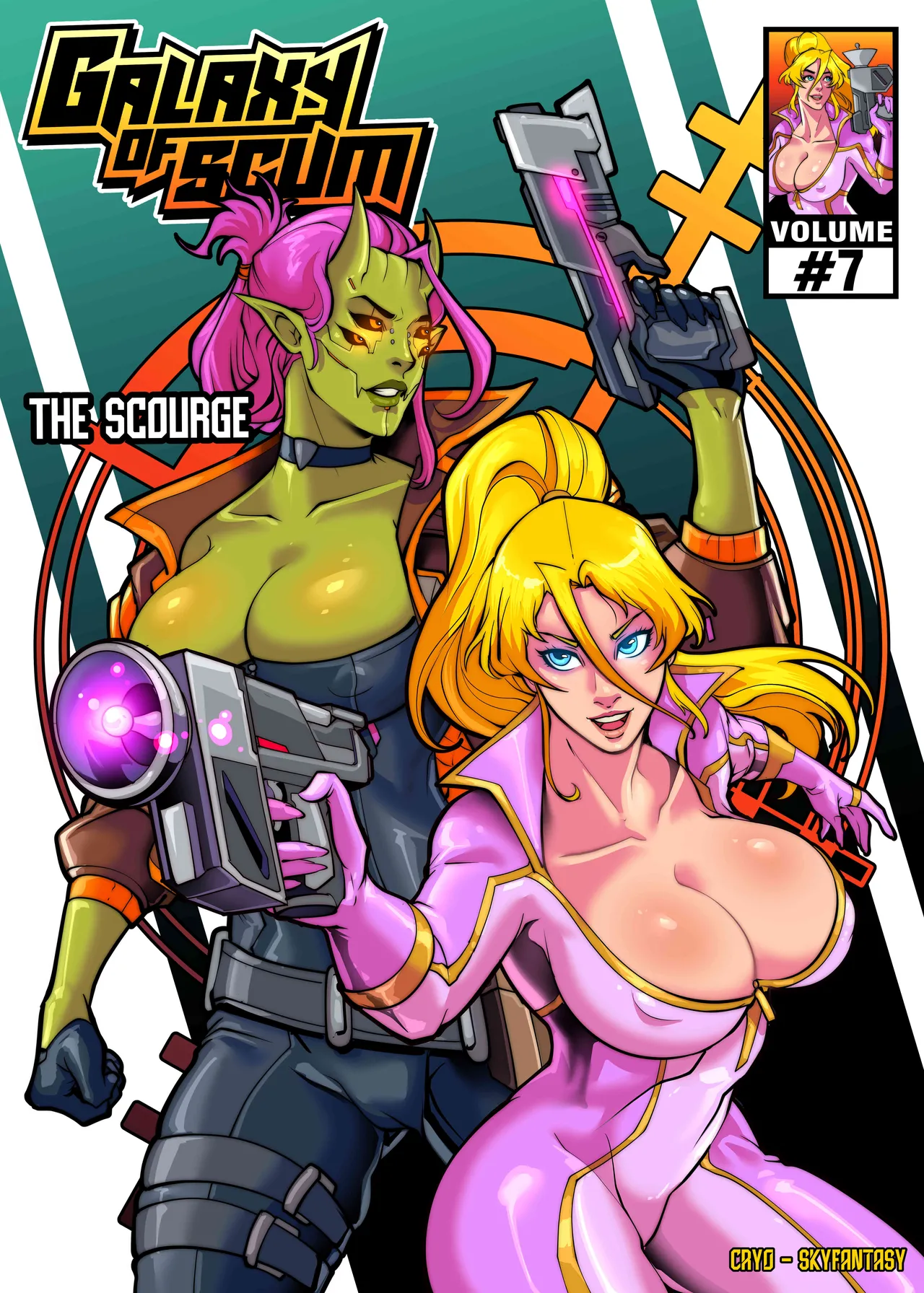 Galaxy of Scum 7: The Scourge porn comic picture 1