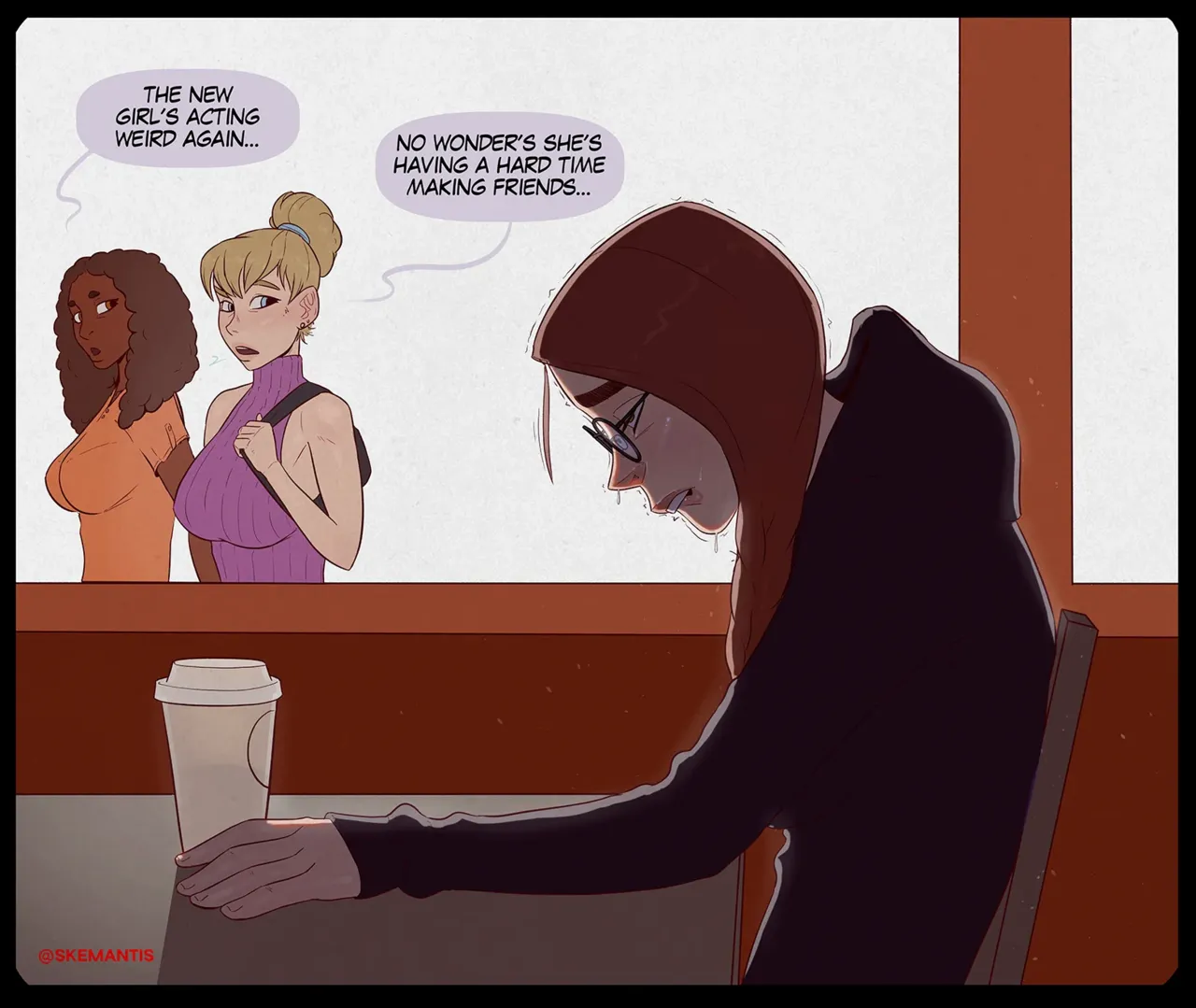 Gamer Roomate porn comic picture 5