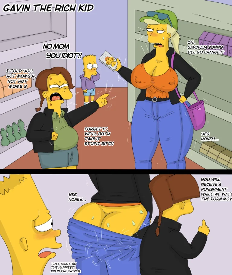 Gavin the rich kid porn comic picture 1