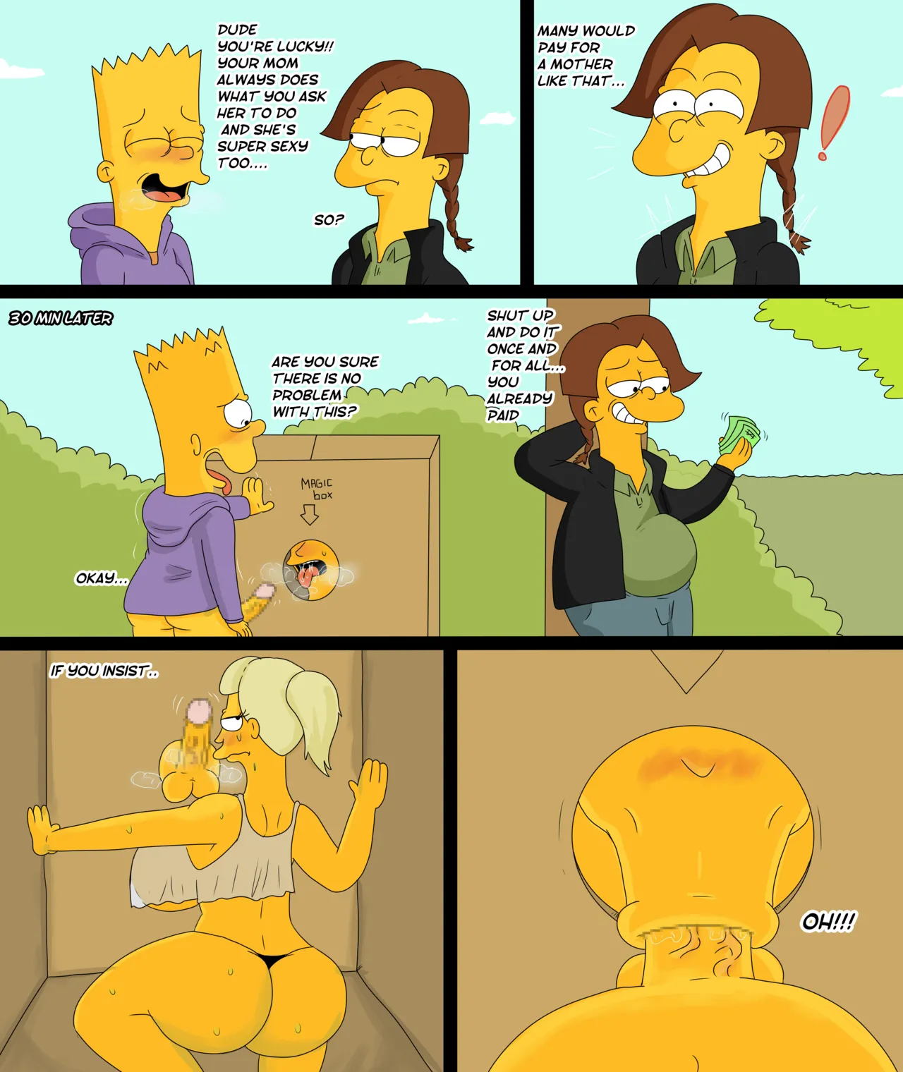 Gavin the rich kid porn comic picture 3