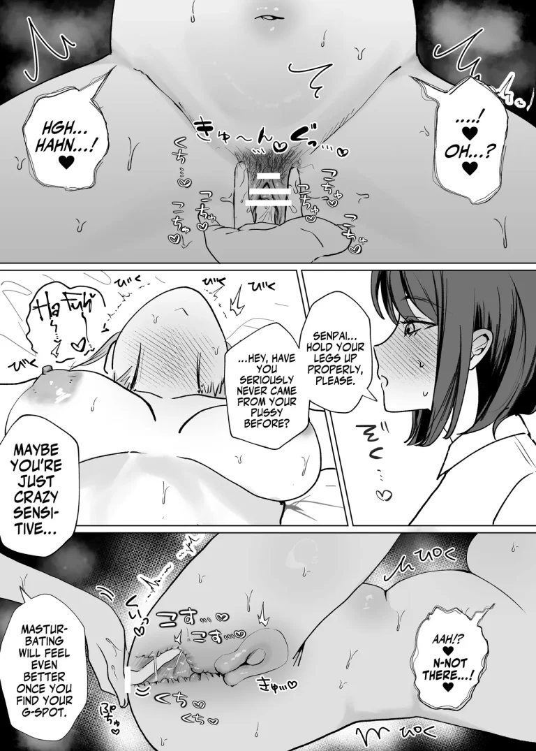 Getting Taught How To Climax Vaginally By My Junior | Kouhai Joshi ni Nakaiki o Oshiete Morau Hanashi porn comic picture 16