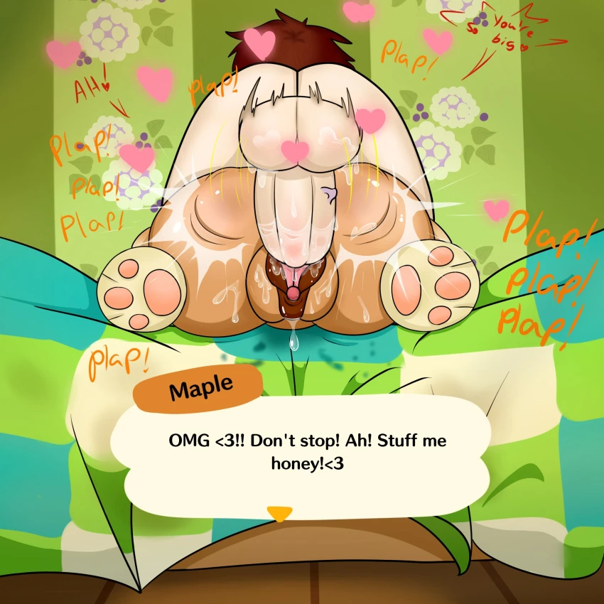 Give maple her honey porn comic picture 3