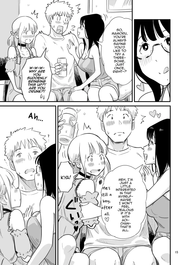 Goissho ni Otokonoko wa Ikaga desu ka porn comic picture 14